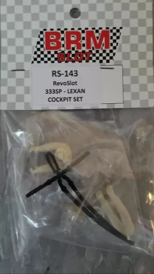RS-143 RevoSlot 333SP Lexan cockpit set